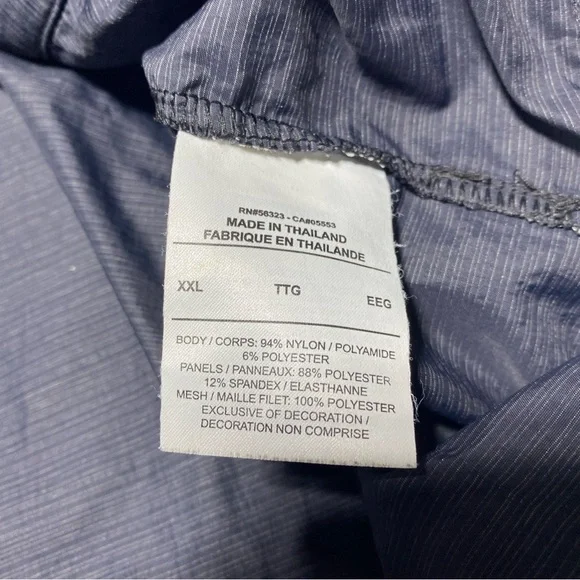 Nike Jacket Mens XXL Gray Pullover Scuba Hoodie Storm Anorak Warmup Athlete 2XL - Picture 9 of 14